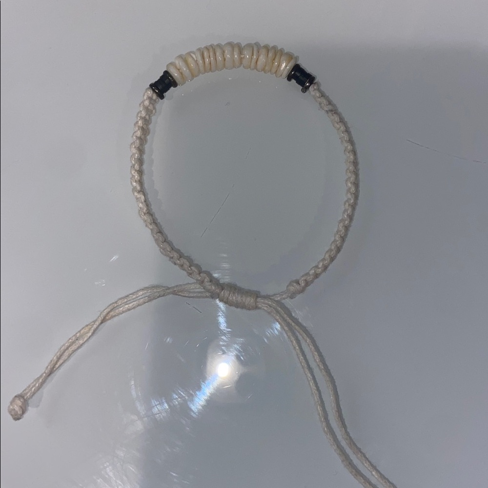Beaded Cream Bracelet